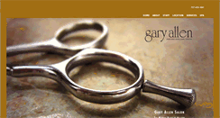Desktop Screenshot of garyallenhairsalon.com